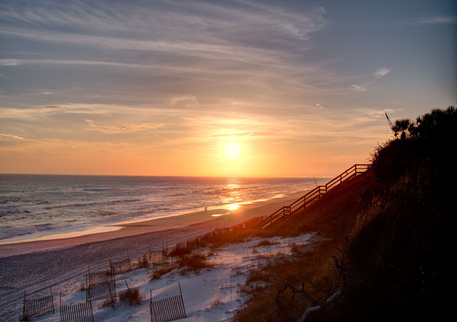 Beach - Gulf Sunset